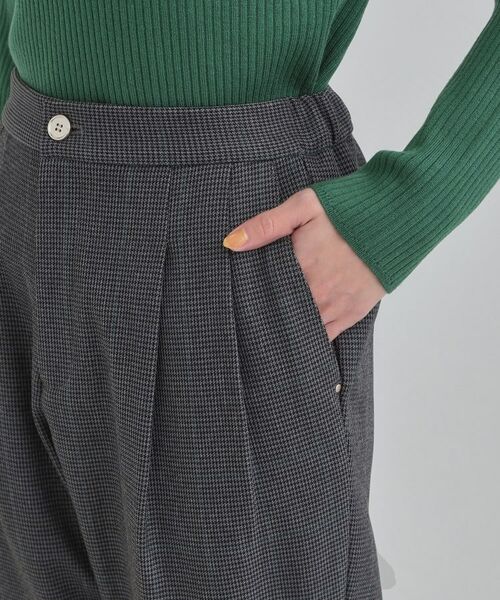 SHOO・LA・RUE / シューラルー パンツ | ウールフィール裏起毛テーパード | 詳細18