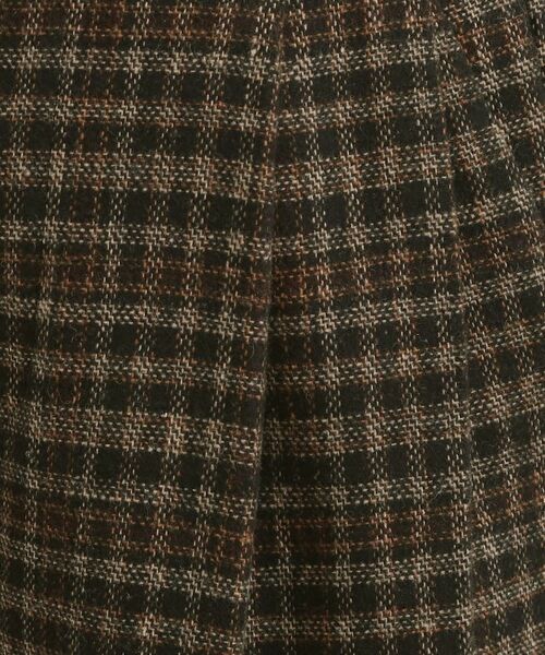 SHOO・LA・RUE / シューラルー パンツ | 【あったか】チェック柄ワイドパンツ | 詳細4