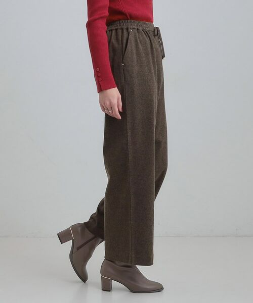 SHOO・LA・RUE / シューラルー パンツ | 【あったか/洗濯機可/S-LL】リラックスできる イージーワイドパンツ | 詳細10