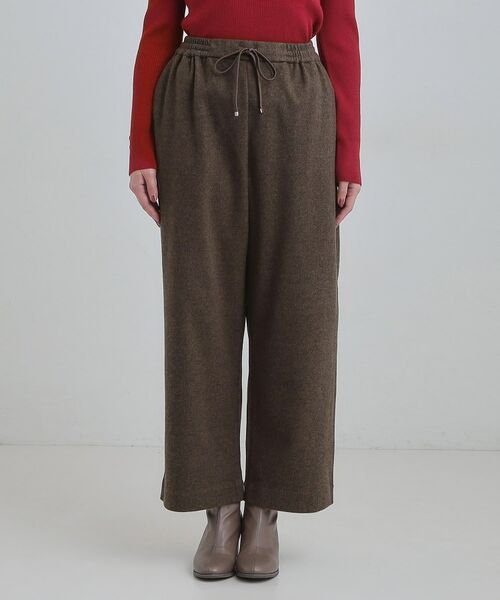 SHOO・LA・RUE / シューラルー パンツ | 【あったか/洗濯機可/S-LL】リラックスできる イージーワイドパンツ | 詳細13