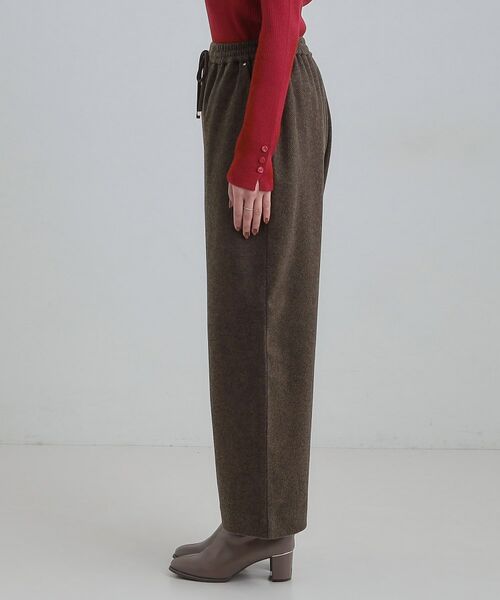 SHOO・LA・RUE / シューラルー パンツ | 【あったか/洗濯機可/S-LL】リラックスできる イージーワイドパンツ | 詳細14