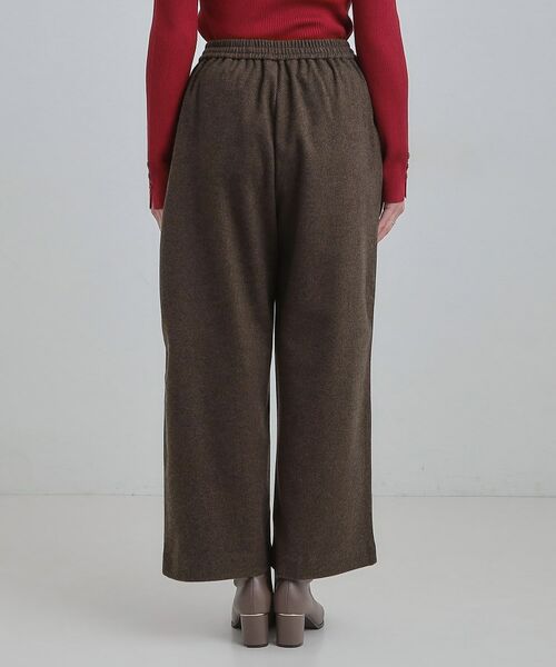 SHOO・LA・RUE / シューラルー パンツ | 【あったか/洗濯機可/S-LL】リラックスできる イージーワイドパンツ | 詳細15