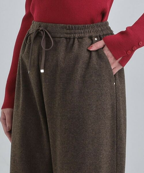 SHOO・LA・RUE / シューラルー パンツ | 【あったか/洗濯機可/S-LL】リラックスできる イージーワイドパンツ | 詳細18
