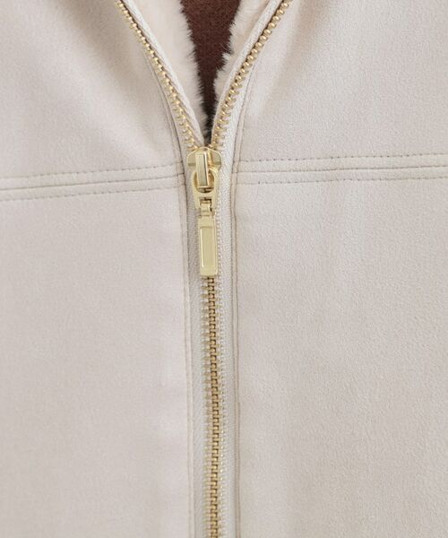 SHOO・LA・RUE / シューラルー その他アウター | 【S-LL】マットな色味が大人な雰囲気 スエード調フードコート | 詳細4