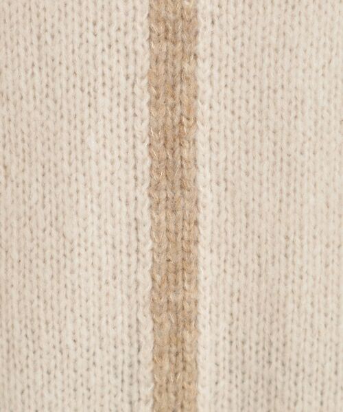 SHOO・LA・RUE / シューラルー ニット・セーター | 【S-LL】配色デザインがポイント ざっくり編みゆるニット | 詳細4