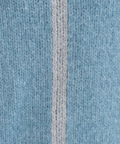 SHOO・LA・RUE / シューラルー ニット・セーター | 【S-LL】配色デザインがポイント ざっくり編みゆるニット | 詳細8