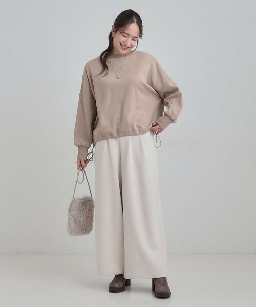 SHOO・LA・RUE / シューラルー スウェット | ドロスト裏シャギースウェット | 詳細11