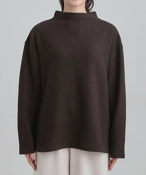 SHOO・LA・RUE / シューラルー カットソー | 【あったか】モックネックニットソートップス | 詳細13