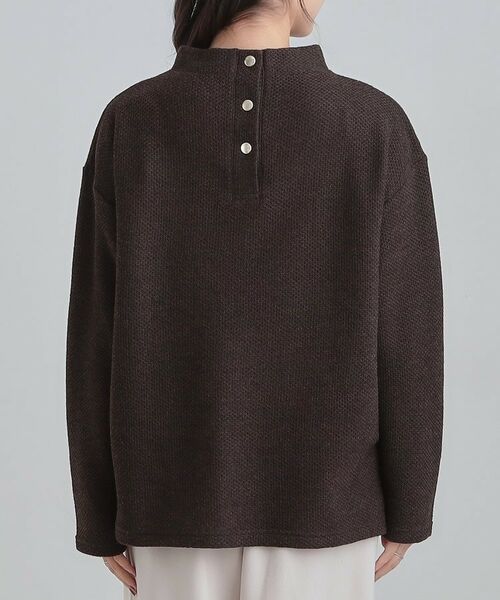 SHOO・LA・RUE / シューラルー カットソー | 【あったか】モックネックニットソートップス | 詳細15