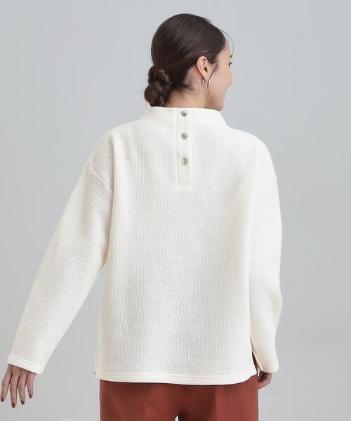 SHOO・LA・RUE / シューラルー カットソー | 【あったか】モックネックニットソートップス | 詳細2