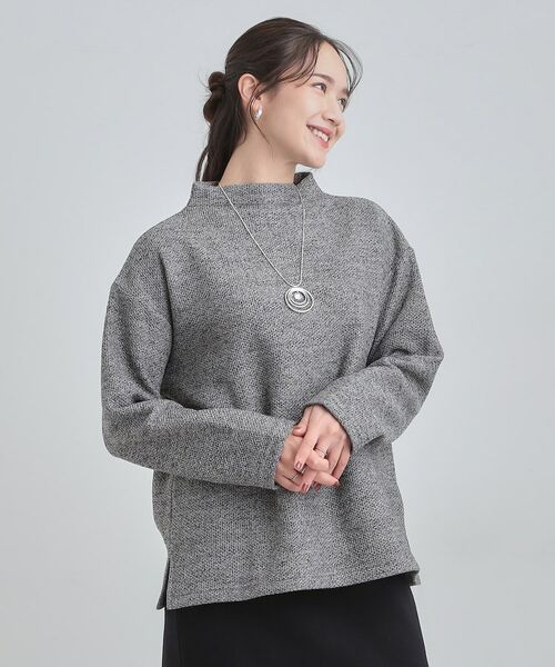 SHOO・LA・RUE / シューラルー カットソー | 【あったか】モックネックニットソートップス | 詳細6