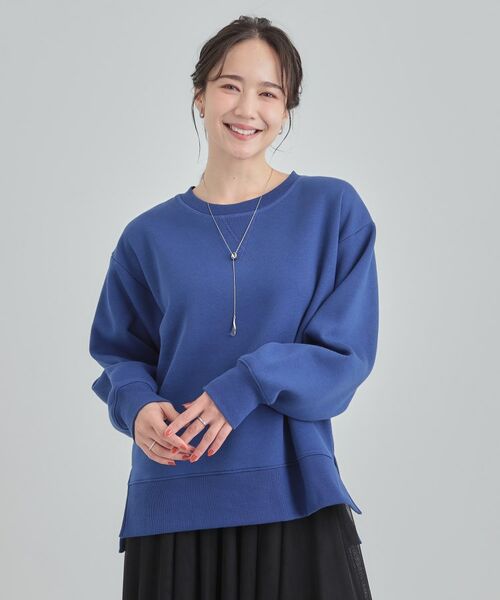 SHOO・LA・RUE / シューラルー スウェット | 【あったか】ガゼット付き裏起毛スウェット | 詳細13