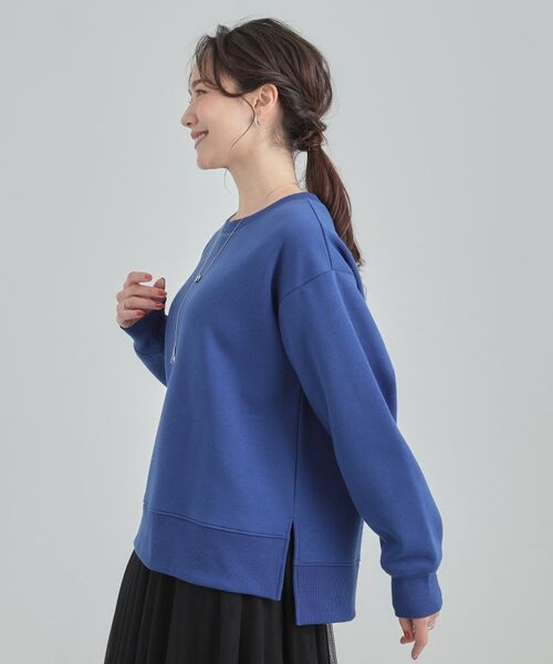 SHOO・LA・RUE / シューラルー スウェット | 【あったか】ガゼット付き裏起毛スウェット | 詳細14