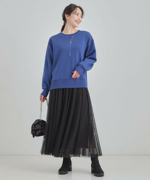 SHOO・LA・RUE / シューラルー スウェット | 【あったか】ガゼット付き裏起毛スウェット | 詳細15