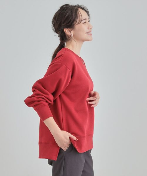 SHOO・LA・RUE / シューラルー スウェット | 【あったか】ガゼット付き裏起毛スウェット | 詳細18