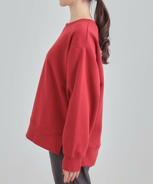 SHOO・LA・RUE / シューラルー スウェット | 【あったか】ガゼット付き裏起毛スウェット | 詳細22