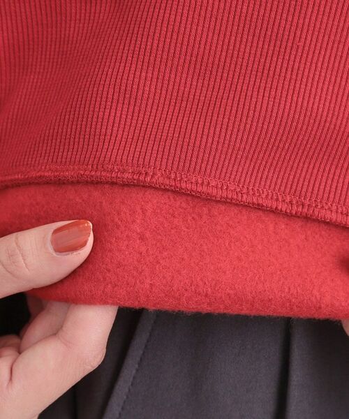 SHOO・LA・RUE / シューラルー スウェット | 【あったか】ガゼット付き裏起毛スウェット | 詳細27