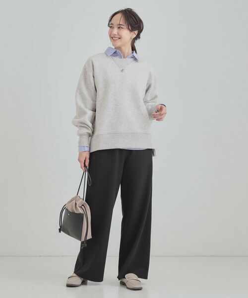 SHOO・LA・RUE / シューラルー スウェット | 【あったか】ガゼット付き裏起毛スウェット | 詳細3