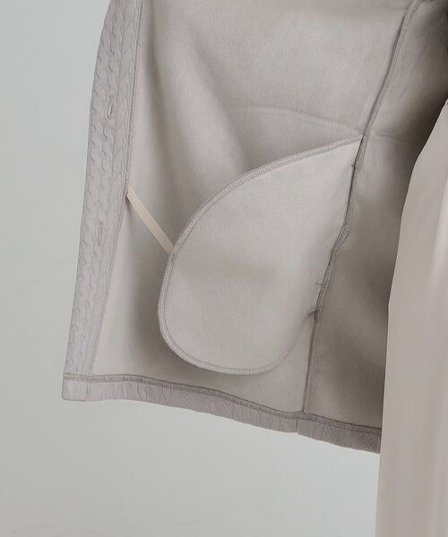 SHOO・LA・RUE / シューラルー カーディガン・ボレロ | 裏側ベロアジャージであったか ケーブルジャガードコーディガン | 詳細21