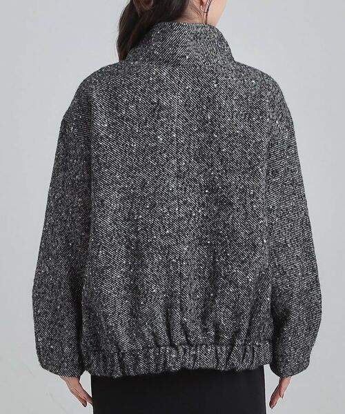 SHOO・LA・RUE / シューラルー レザーブルゾン・ジャケット | スタンドツイードブルゾン | 詳細11