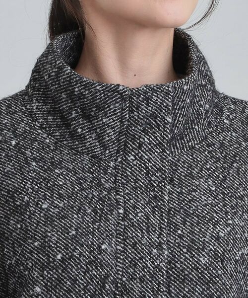 SHOO・LA・RUE / シューラルー レザーブルゾン・ジャケット | スタンドツイードブルゾン | 詳細12