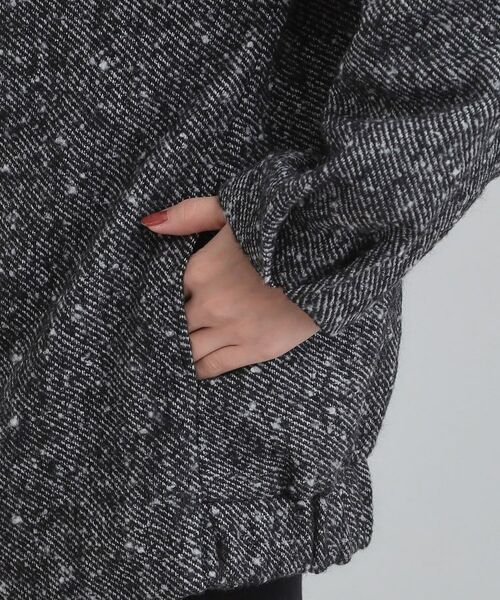 SHOO・LA・RUE / シューラルー レザーブルゾン・ジャケット | スタンドツイードブルゾン | 詳細14