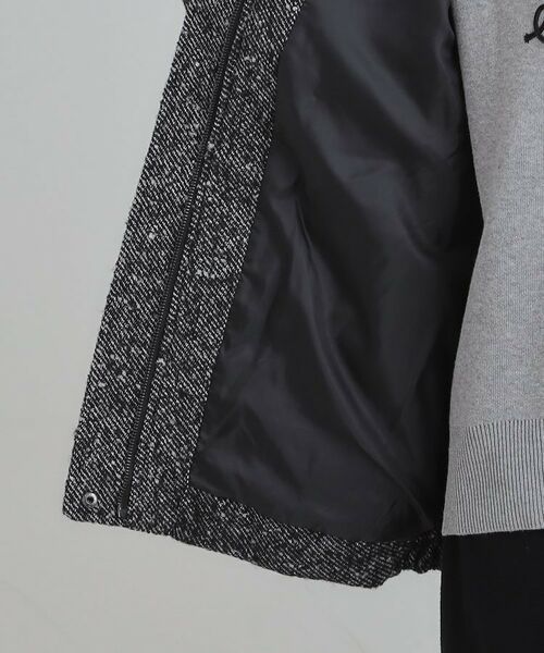 SHOO・LA・RUE / シューラルー レザーブルゾン・ジャケット | スタンドツイードブルゾン | 詳細16