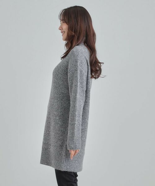 SHOO・LA・RUE / シューラルー ニット・セーター | 【洗濯機可/S-LL】女性らしい美シルエット ニットチュニックワンピース【CIRCRIC】 | 詳細2