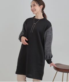 SHOO・LA・RUE / シューラルー チュニック | 【S-LL/あったか】お袖チェック裏起毛チュニック