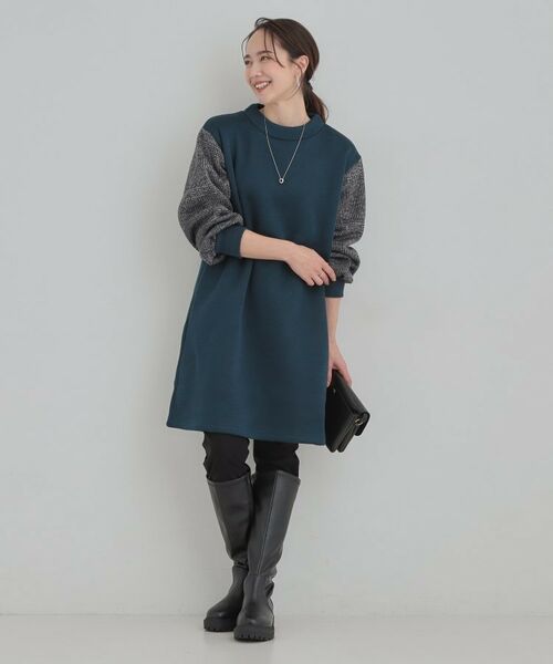 SHOO・LA・RUE / シューラルー チュニック | 【S-LL/あったか】お袖チェック裏起毛チュニック | 詳細11