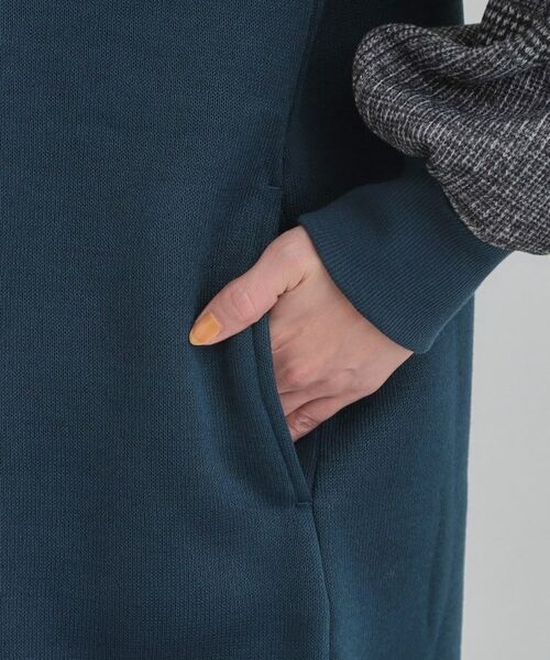 SHOO・LA・RUE / シューラルー チュニック | 【S-LL/あったか】お袖チェック裏起毛チュニック | 詳細18