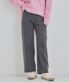 SHOO・LA・RUE / シューラルー パンツ | 【洗える／毛玉レス】表面がきれいなストレートパンツ