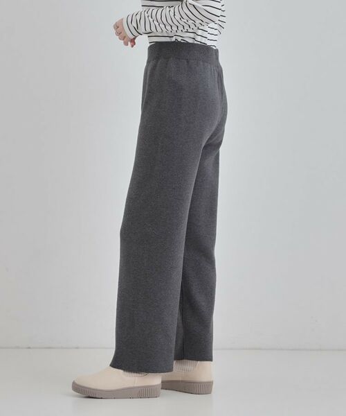 SHOO・LA・RUE / シューラルー パンツ | 【洗える/毛玉レス】表面がきれいなストレートパンツ | 詳細2