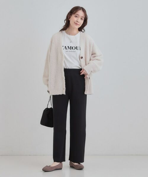 SHOO・LA・RUE / シューラルー パンツ | 【洗える/毛玉レス】表面がきれいなストレートパンツ | 詳細7