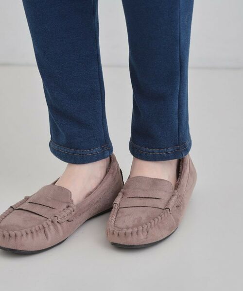 SHOO・LA・RUE / シューラルー パンツ | 【あったか】裏シャギーデニム風レギンス | 詳細16