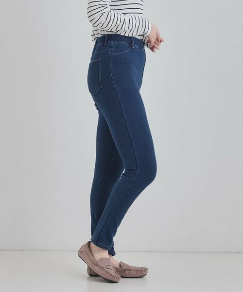 SHOO・LA・RUE / シューラルー パンツ | 【あったか】裏シャギーデニム風レギンス | 詳細6