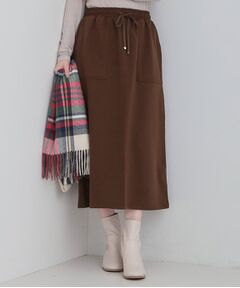 SHOO・LA・RUE / シューラルー ロング・マキシ丈スカート | 【あったか】ベイカー風スカート