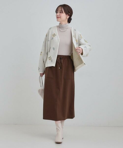 SHOO・LA・RUE / シューラルー ロング・マキシ丈スカート | 【あったか】ベイカー風スカート | 詳細11