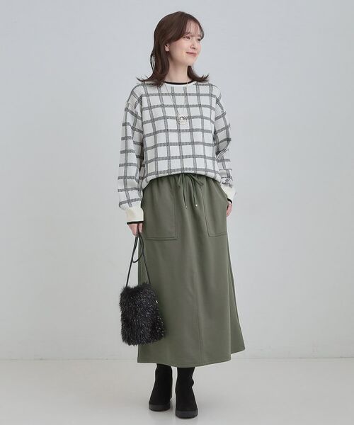 SHOO・LA・RUE / シューラルー ロング・マキシ丈スカート | 【あったか】ベイカー風スカート | 詳細7