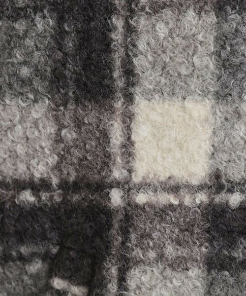 SHOO・LA・RUE / シューラルー その他アウター | ブークレチェックフードコート | 詳細4