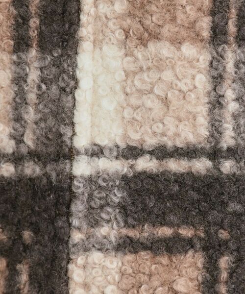 SHOO・LA・RUE / シューラルー その他アウター | ブークレチェックフードコート | 詳細8