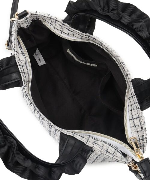 SHOO・LA・RUE / シューラルー トートバッグ | フリルハンドルツイードトートバッグ | 詳細13