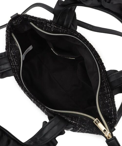 SHOO・LA・RUE / シューラルー トートバッグ | フリルハンドルツイードトートバッグ | 詳細14