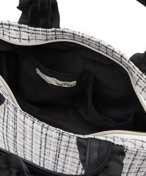 SHOO・LA・RUE / シューラルー トートバッグ | フリルハンドルツイードトートバッグ | 詳細17