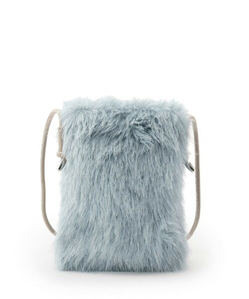 SHOO・LA・RUE / シューラルー ショルダーバッグ | ラメ入りファーが目を惹く ミニショルダーバッグ | 詳細15