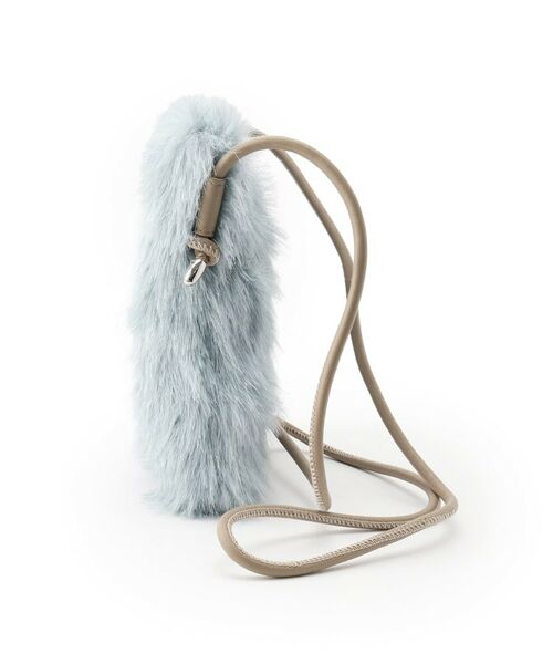 SHOO・LA・RUE / シューラルー ショルダーバッグ | ラメ入りファーが目を惹く ミニショルダーバッグ | 詳細16