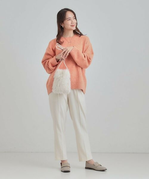 SHOO・LA・RUE / シューラルー ショルダーバッグ | ラメ入りファーが目を惹く ミニショルダーバッグ | 詳細2