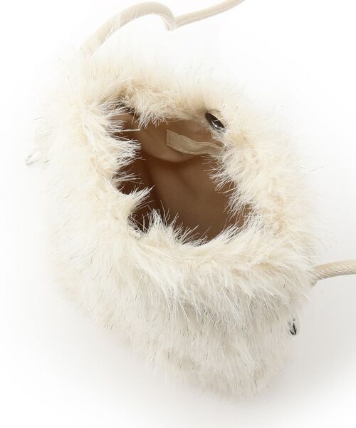 SHOO・LA・RUE / シューラルー ショルダーバッグ | ラメ入りファーが目を惹く ミニショルダーバッグ | 詳細20