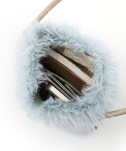 SHOO・LA・RUE / シューラルー ショルダーバッグ | ラメ入りファーが目を惹く ミニショルダーバッグ | 詳細24