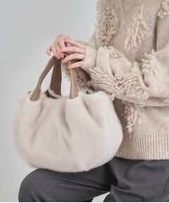 SHOO・LA・RUE / シューラルー トートバッグ | ファー2層2WAYトートバッグ